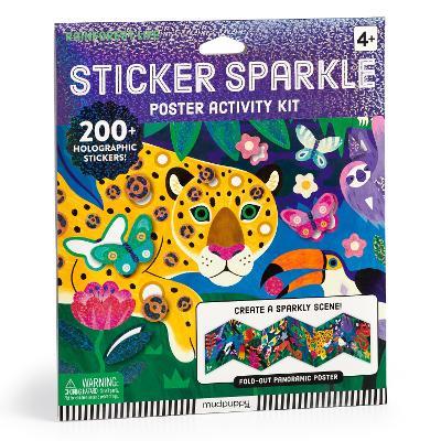 Rainforest Life Sticker Sparkle Poster Activity Kit - Mudpuppy - cover
