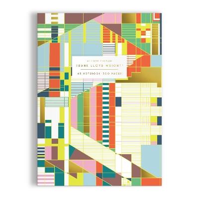 Frank Lloyd Wright Hillside Curtain Premium A5 Notebook - Galison - cover