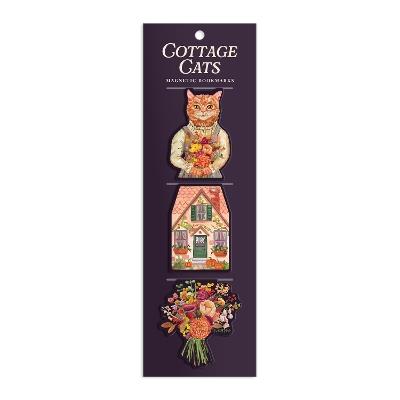 Cottage Cats Magnetic Bookmarks - Galison - cover