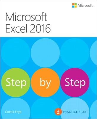 Microsoft Excel 2016 Step by Step - Curtis Frye - cover