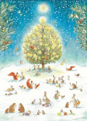 Woodland Christmas: Advent Calendar - Bernadette Watts - cover