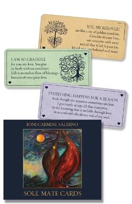 Soul Mate Cards New Edition: 55 Wisdom Cards for Enriching Your Soul Mate Connections - Toni Carmine Salerno - cover