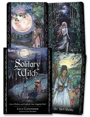 The Solitary Witch Oracle: Lore, Wisdom, and Light for Your Magickal Path - Lucy Cavendish,Lady Viktoria - cover