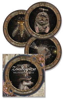 Maxine Gadd's Zoologica: The Steampunk Oracle - Leela J Williams,Maxine Gadd - cover