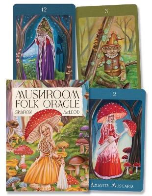 Mushroom Folk Oracle - Sharon McLeod - cover