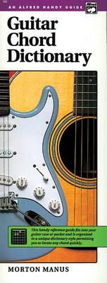 Guitar Chord Dictionary - Morton Manus - cover