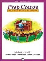 Alfred'S Basic Piano Library Prep Course Solo D