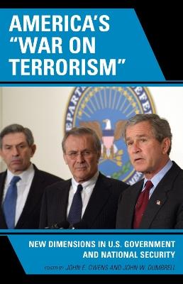 America's 'War on Terrorism': New Dimensions in U.S. Government and National Security - cover