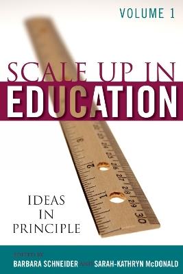 Scale-Up in Education: Ideas in Principle - cover