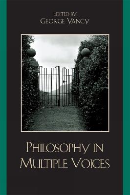 Philosophy in Multiple Voices - cover