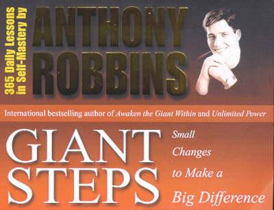 Giant Steps: Small Changes to Make a Big Difference - Tony Robbins - cover