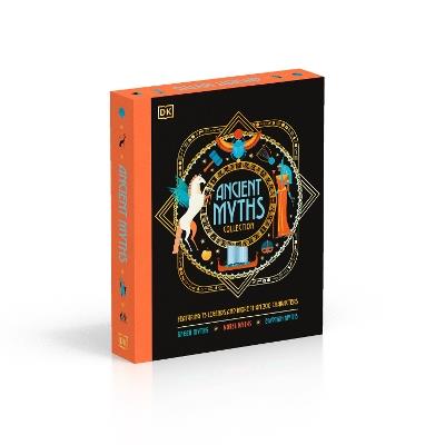 Ancient Myths Collection: Greek Myths, Norse Myths and Egyptian Myths: Featuring 75 Legends and More than 200 Characters - Jean Menzies,Matt Ralphs - cover