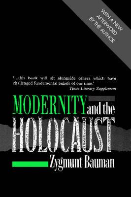 Modernity and the Holocaust - Zygmunt Bauman - cover