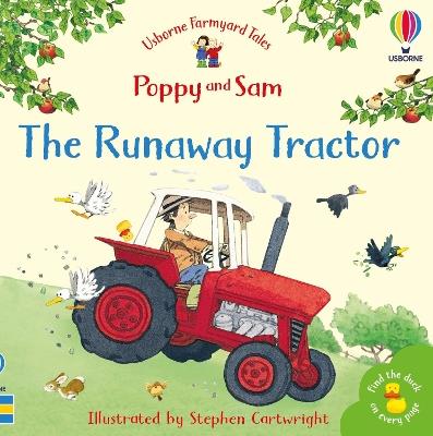 The Runaway Tractor - Heather Amery - cover