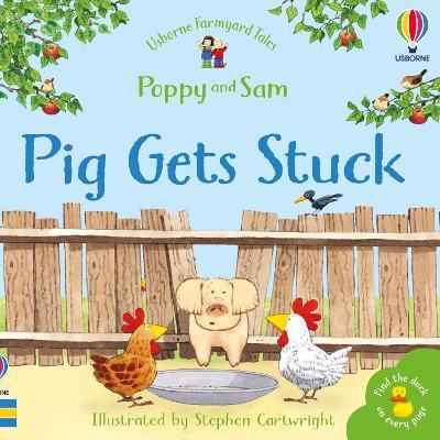 Farmyard Tales Stories Pig Gets Stuck - Heather Amery - cover