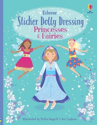 Sticker Dolly Dressing Princesses & Fairies - Fiona Watt - cover