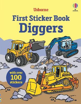 First Sticker Book Diggers - Sam Taplin - cover