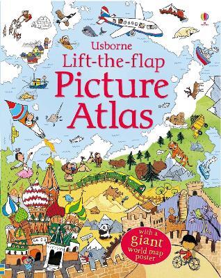 Lift-the-Flap Picture Atlas - Alex Frith - cover
