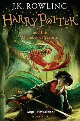 Harry Potter and the Chamber of Secrets: Large Print Edition - J.K. Rowling - cover