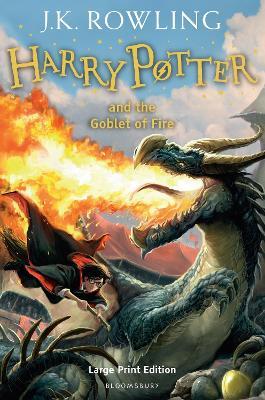 Harry Potter and the Goblet of Fire: Large Print Edition - J.K. Rowling - cover