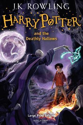 Harry Potter and the Deathly Hallows: Large Print Edition - J.K. Rowling - cover