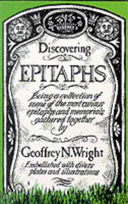 Discovering Epitaphs - Geoffrey N. Wright - cover