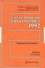 Contemporary Ergonomics: Ergonomics For Industry