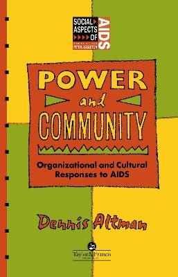 Power & Community - Dennis Altman - cover