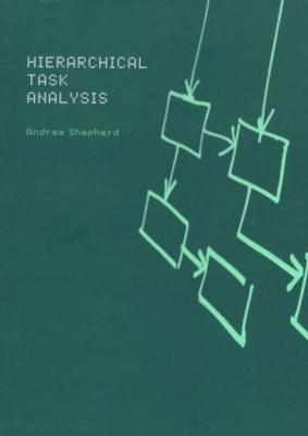 Hierarchial Task Analysis - Andrew Shepherd - cover