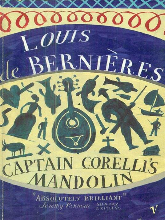 Captain Corelli's Mandolin - Louis de Bernieres - cover