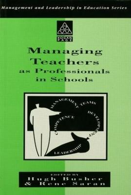 Managing Teachers as Professionals in Schools - cover