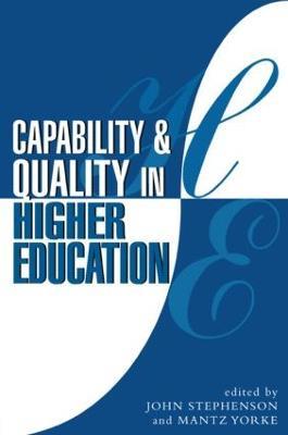 Capability and Quality in Higher Education - cover