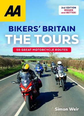 Bikers' Britain The Tours - Simon Wier - cover