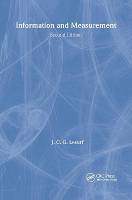 Information and Measurement - J.C.G Lesurf - cover