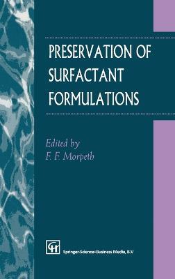 Preservation of Surfactant Formulations - cover