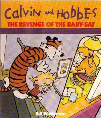 The Revenge Of The Baby-Sat: Calvin & Hobbes Series: Book Eight - Bill Watterson - cover
