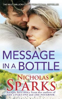 Message In A Bottle - Nicholas Sparks - cover