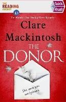 The Donor: Quick Reads 2020 - Clare Mackintosh - cover