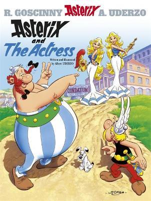 Asterix: Asterix and The Actress: Album 31 - Albert Uderzo - cover