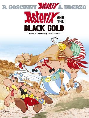 Asterix: Asterix and The Black Gold: Album 26 - Albert Uderzo - cover