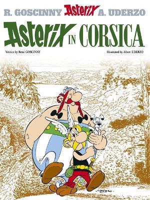 Asterix: Asterix in Corsica: Album 20 - Rene Goscinny - cover