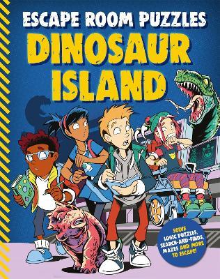 Escape Room Puzzles: Dinosaur Island - Kingfisher - cover