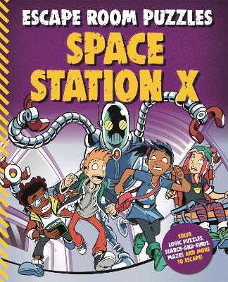 Escape Room Puzzles: Space Station X - Kingfisher - cover
