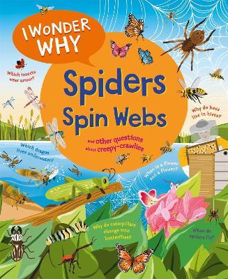 I Wonder Why Spiders Spin Webs: And other questions about creepy-crawlies - Amanda O'Neill - cover