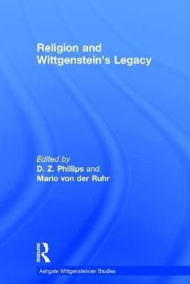 Religion and Wittgenstein's Legacy - Mario von der Ruhr - cover