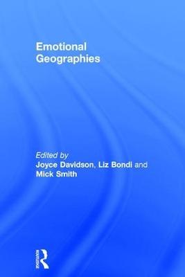 Emotional Geographies - Liz Bondi - cover