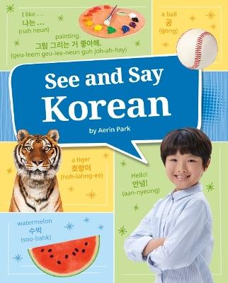 See and Say Korean - Aerin Park - cover