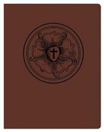 The Lutheran Study Bible - Luthers Rose - Brown/Burgundy