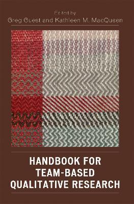 Handbook for Team-Based Qualitative Research - cover