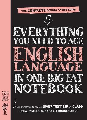 Everything You Need to Ace English Language in One Big Fat Notebook, 1st Edition (UK Edition) - Workman Publishing - cover